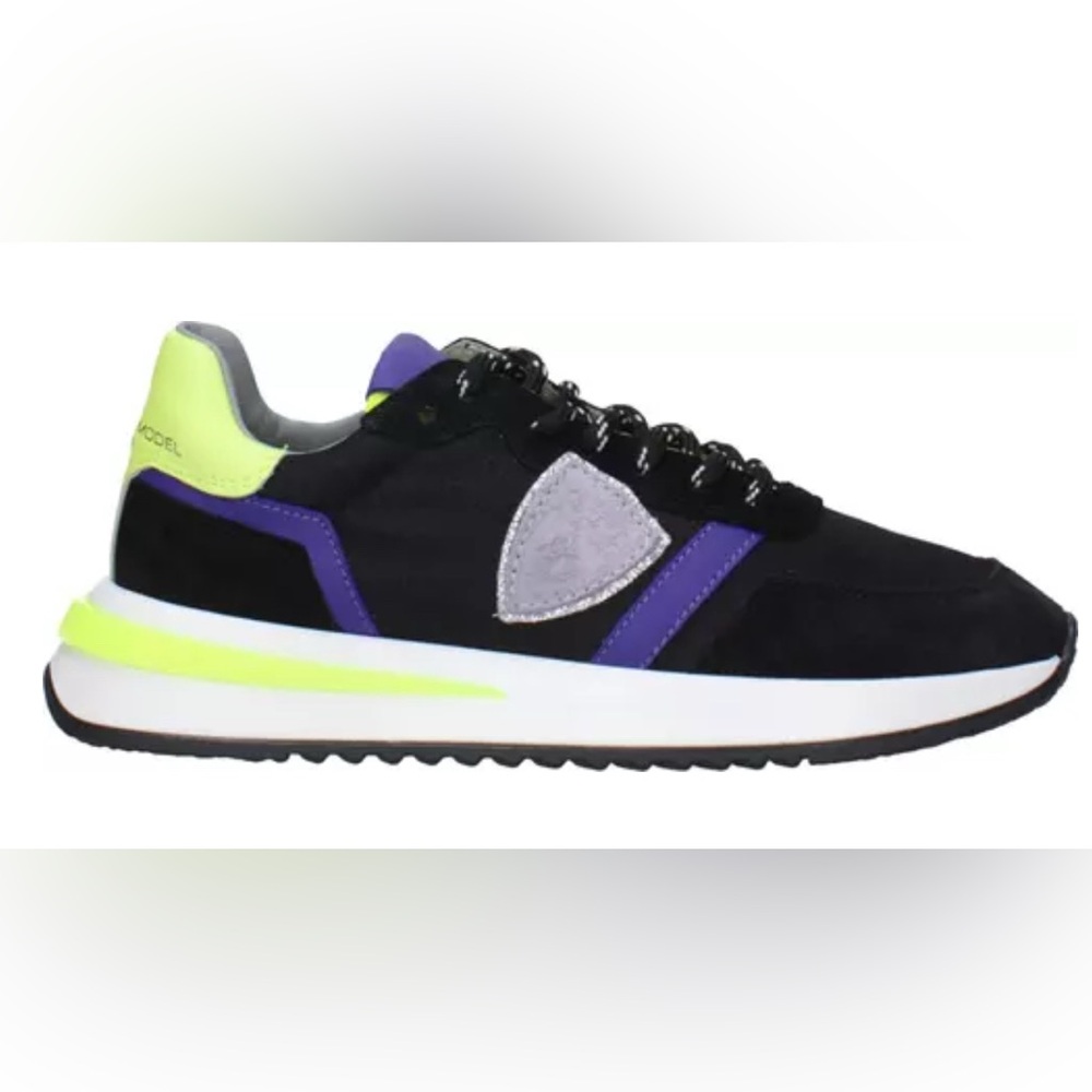 Black and Neon Sneakers